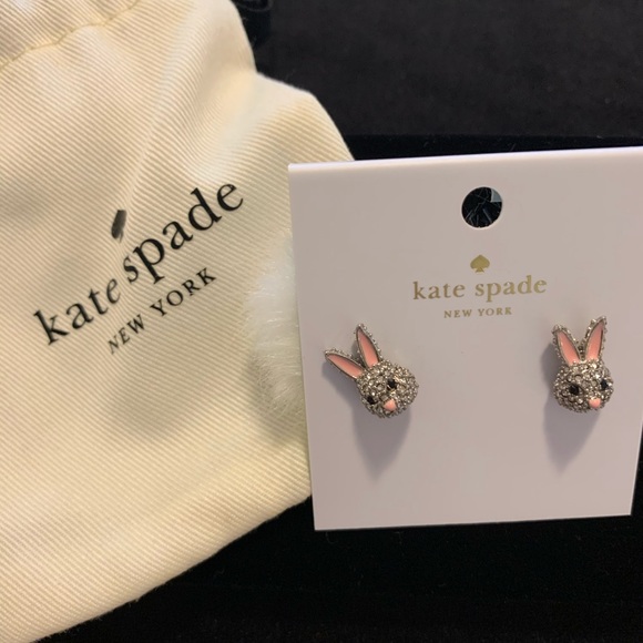 kate spade rabbit earrings